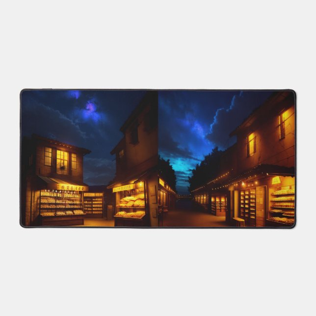 Alfrombrillas De Escritorio Warm Shop Vibes Pad (Anverso)