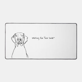 Alfrombrillas De Escritorio Weimaraner Whispers: Espacio de Personalizable