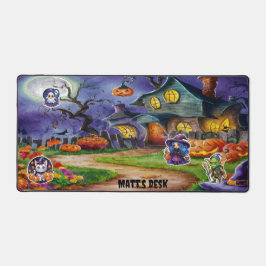 Alfrombrillas De Escritorio Whimsical Witch's Haven Desk Mat