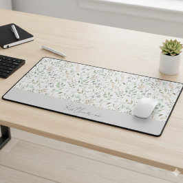 Alfrombrillas De Escritorio Wildflower Boho Custom Custom Name 