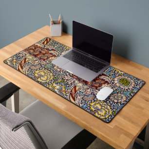 Alfrombrillas De Escritorio William Morris Wandle English Floral Damask Design