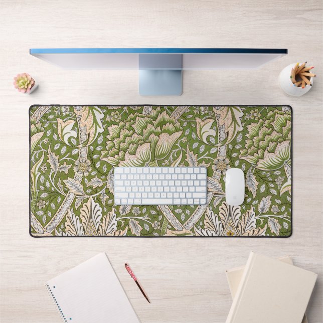 Alfrombrillas De Escritorio William Morris Windrush Floral Pattern Classic (Oficina 1)