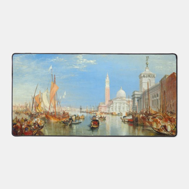 Alfrombrillas De Escritorio William Turner - Venecia, Dogana y San Giorgio (Anverso)