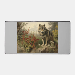 Alfrombrillas De Escritorio Wolf In Glen Desk Mat