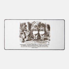 Alfrombrillas De Escritorio Wonderland Alice Tweedledum Tweedledee Logic Qte