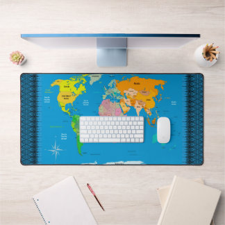 Alfrombrillas De Escritorio World Map