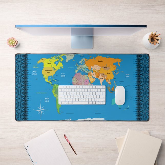 Alfrombrillas De Escritorio World Map  (Oficina 1)