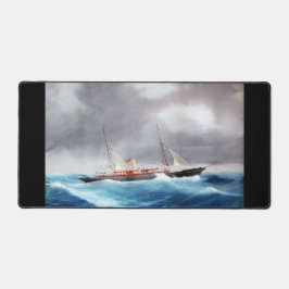 Alfrombrillas De Escritorio Yate de vapor Margarita de los años 1900