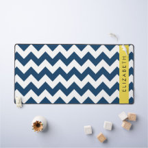 Zigzag azul de la marina, protector azul de la mar