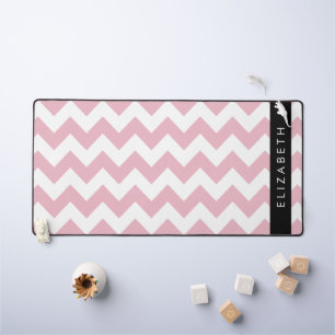 Alfrombrillas De Escritorio Zigzag Rosado, Chevron Rosa, Patrón De Ondas, Su N