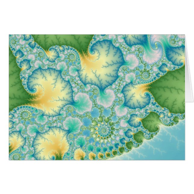 Algas - fractal (Anverso (Horizontal))