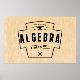 Álgebra - Posters de matemáticas