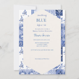 Algo azul antes de hacer la invitación de novia