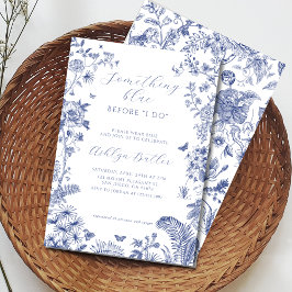 Algo Azul antes de que haga la invitación a la duc