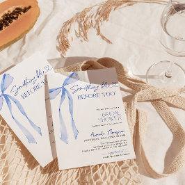 Algo Azul antes de que haga la invitación a la duc