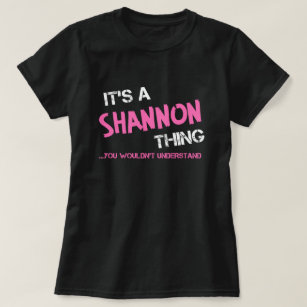 Algo de Shannon que no entenderías de la camiseta