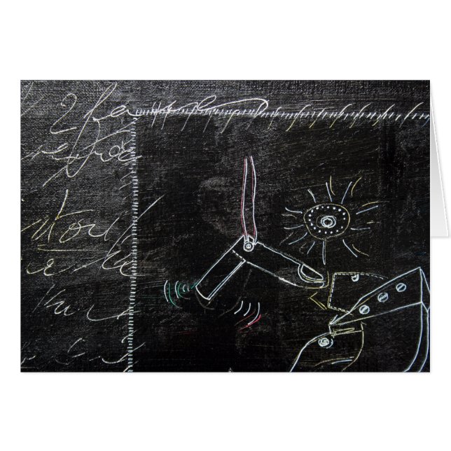 Algo extraño en esta tarjeta Black Canvas 1 (Anverso (Horizontal))