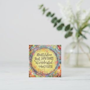Algo maravilloso ~ Tarjetas de bondad para la inti