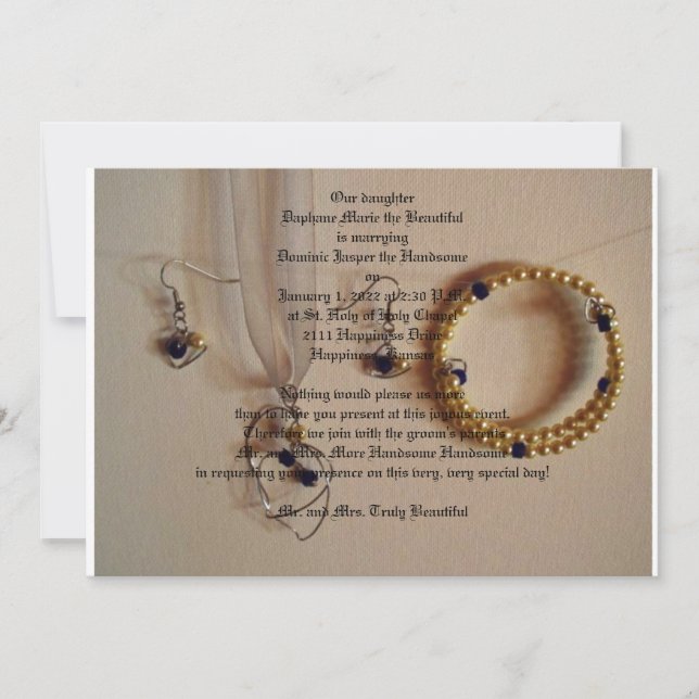 Algo viejo, nuevo y azul (Anverso)