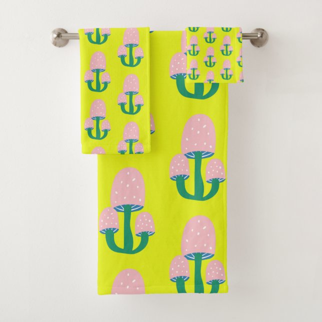 Algodón de algodón ventilado suave amarillo y rosa (In situ)