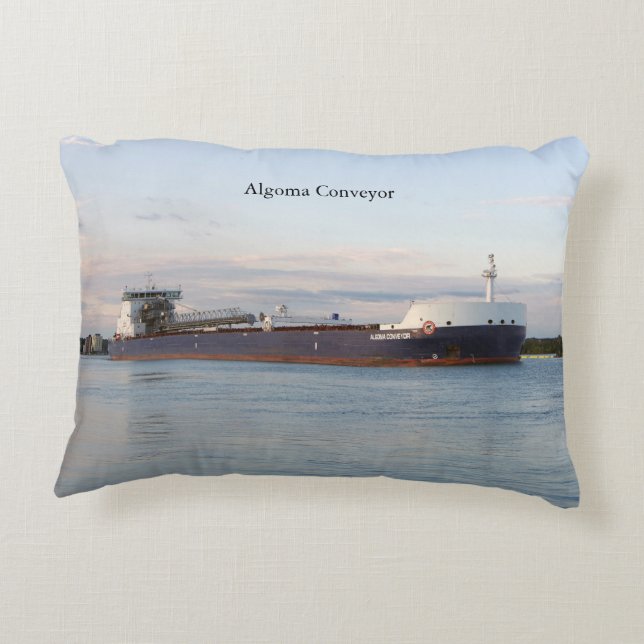 Algoma almohada de acento del anunciador (Reverso)