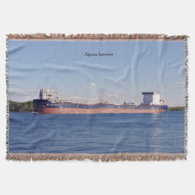 Algoma Innovator lanza manta (Anverso)