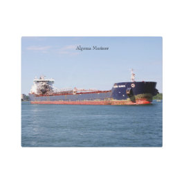 Algoma Mariner arte mural metalizado