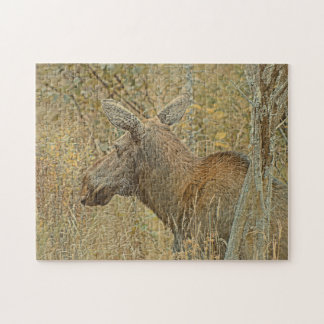 Algonquin Moose Jigsaw Puzzle