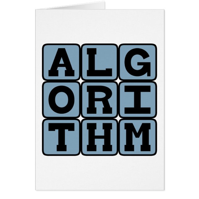 Algoritmo, procedimiento para cálculos (Frente)