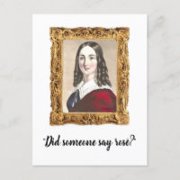 "¿Alguien dijo Rosé?" Postal divertida de mamá de 