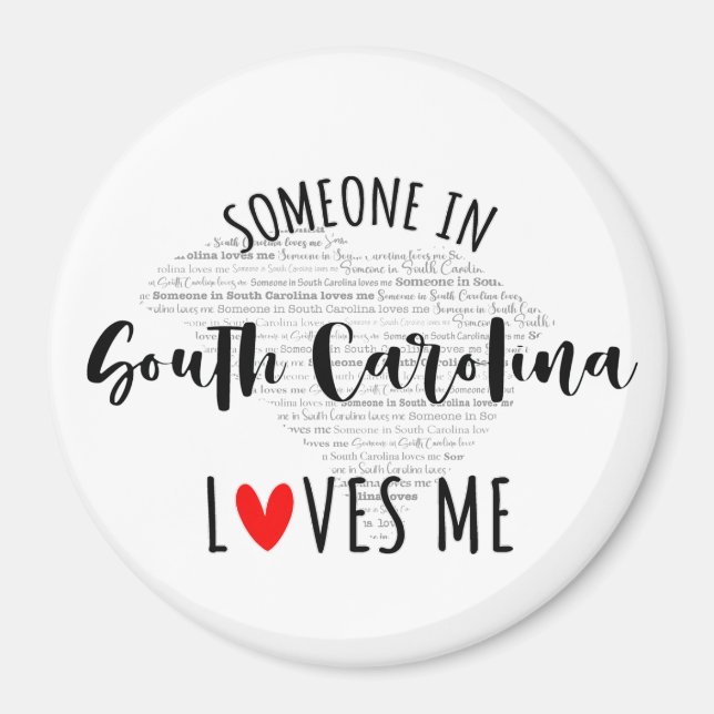 Alguien En Carolina Del Sur Me Ama El Imán (Frente)