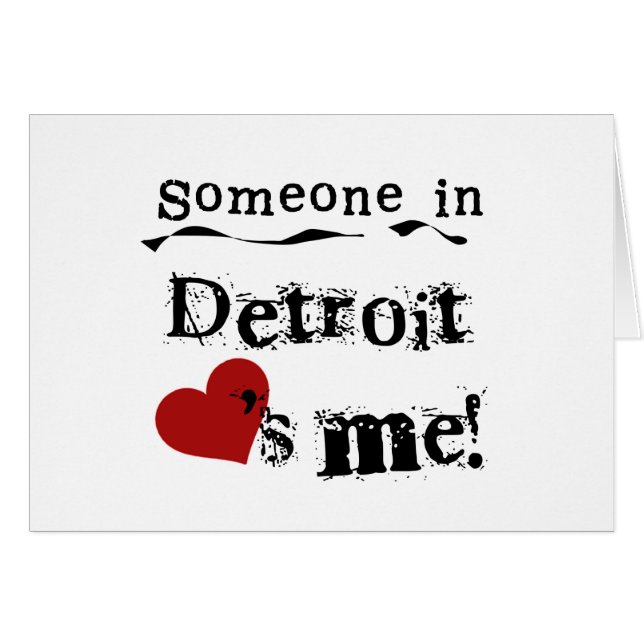 Alguien en Detroit (Anverso (Horizontal))