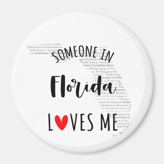Alguien En Florida Me Ama El Imán (Frente)