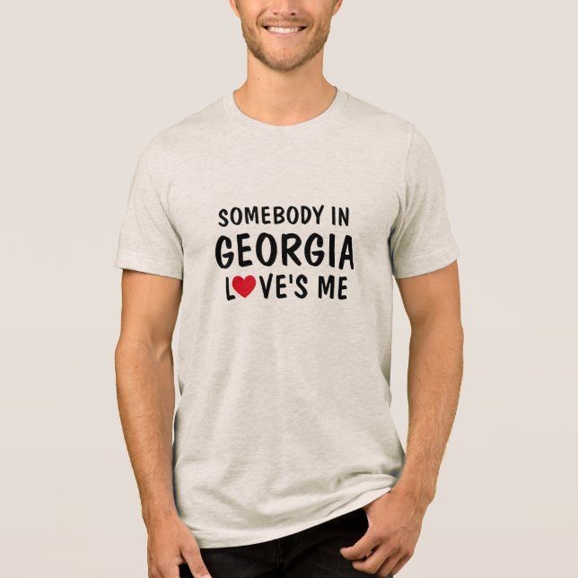 Alguien En Georgia Me Ama La Camisa (Anverso)