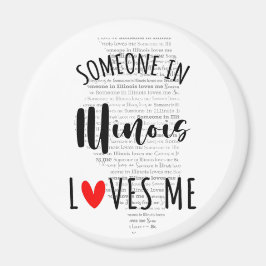 Alguien En Illinois Me Ama El Imán