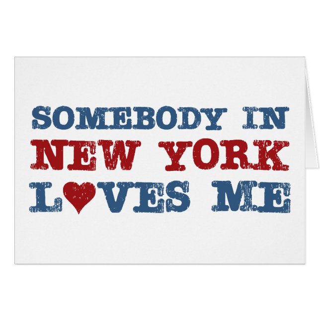 Alguien en Nueva York me ama (Anverso (Horizontal))