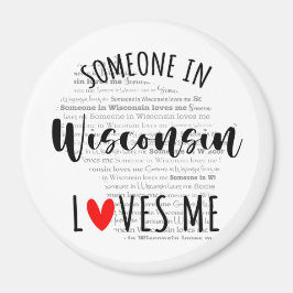 Alguien En Wisconsin Me Ama El Imán