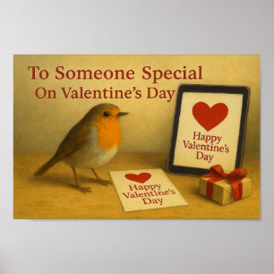 Alguien Especial en el Día de San Valentín Póster