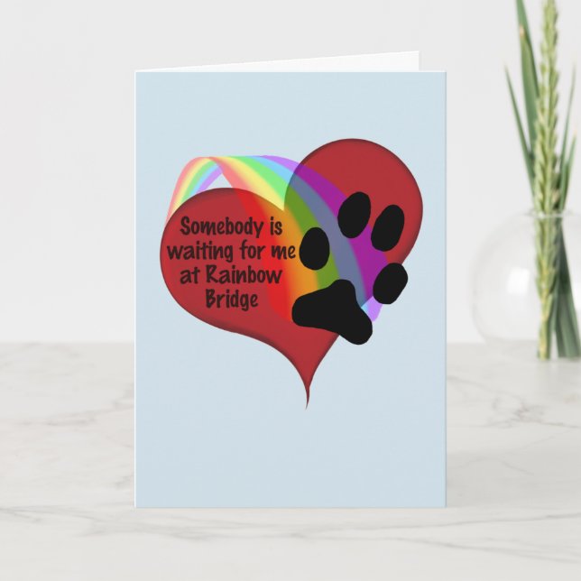 Alguien me está esperando en la tarjeta puente Rai (Anverso)