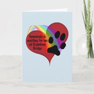 Alguien me está esperando en la tarjeta puente Rai