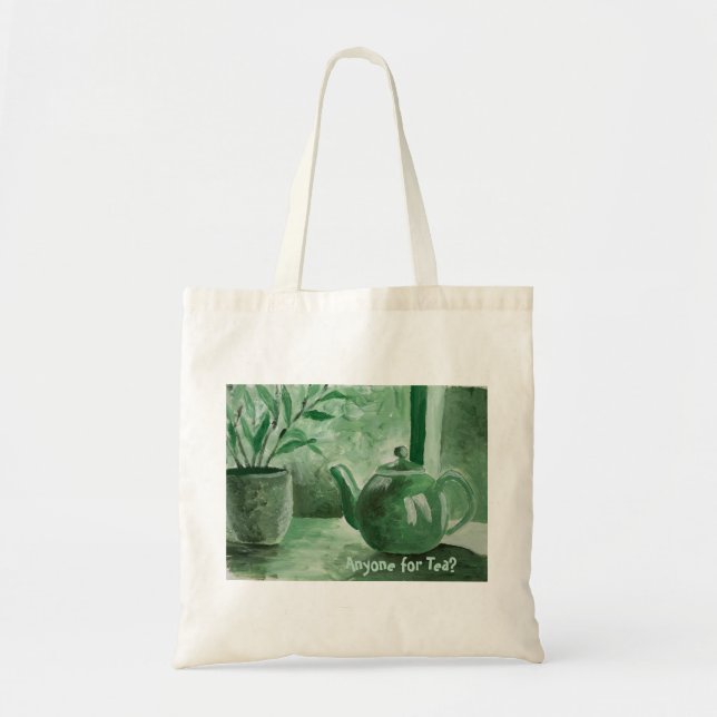 Alguien para té - Bolsa Tote (Frente)