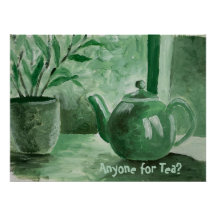 ¿Alguien para té - Póster