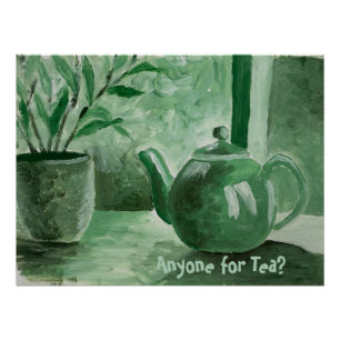 ¿Alguien para té - Póster