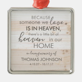 Alguien Personalizado En El Ornamento De Heaven Sq