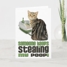 Alguien Sigue Robando Mi Tarjeta De Saludo De Poop