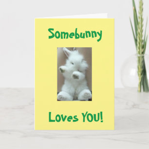 ALGUIEN TE AMA....****YO**** TARJETA DE PASCUA