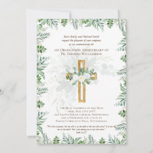 ALGÚN Aniversario de Ordenación Invitación a Mader