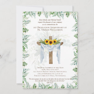 ALGÚN Aniversario de Ordenación Invitación a Mader