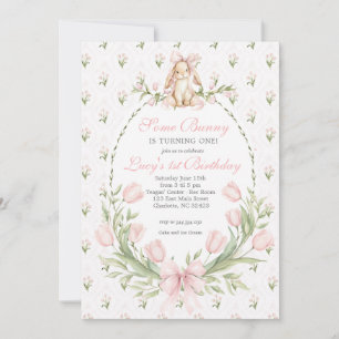 Algun conejo es una invitación de cumpleaños de co