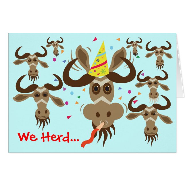 ¡Algún Gnu Stuff_We oyó… sus buenos Gnus! (Anverso (Horizontal))